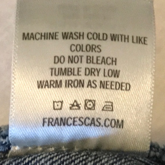 Harper, mini, denim, distress skirt - Picture 10 of 10